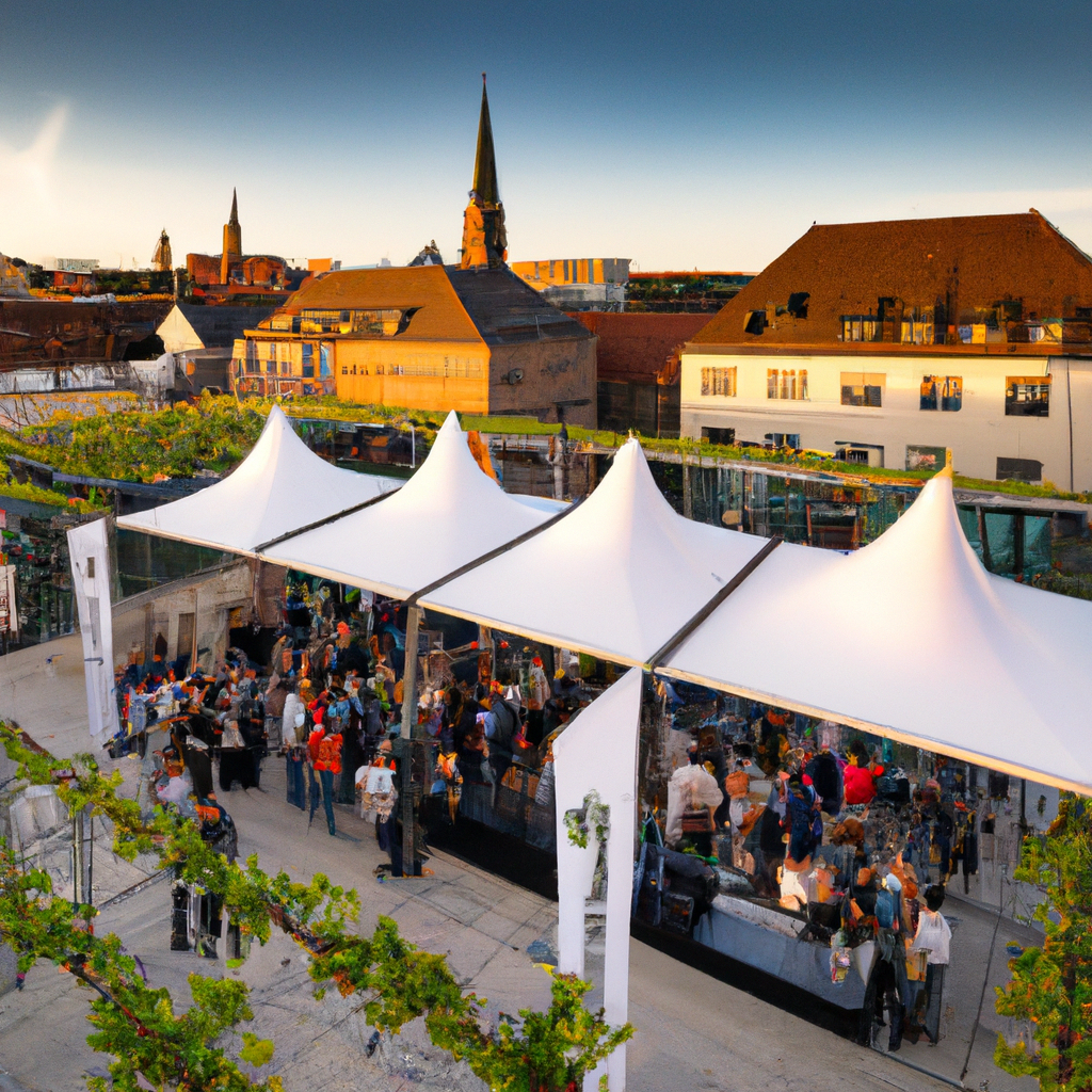 Eröffnung des Heilbronner Weindorfs mit positiver Erwähnung der Bildung in Heilbronn.