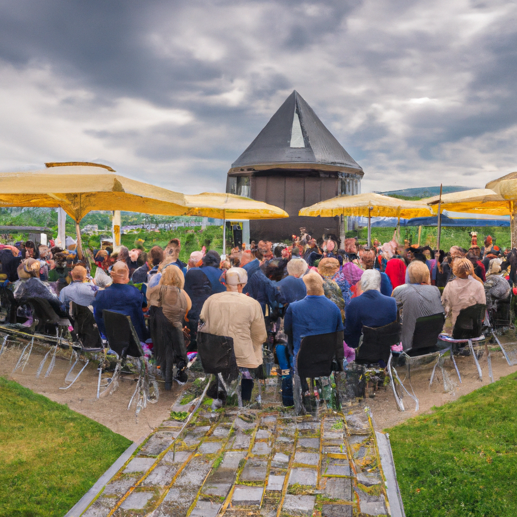 Eröffnung des Heilbronner Weindorfs