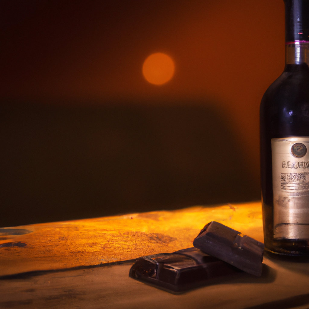 Schokolade und Wein