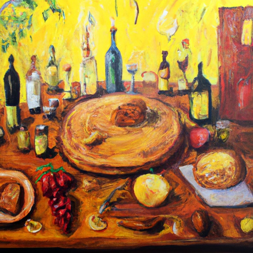 Kulinarische Weintafel