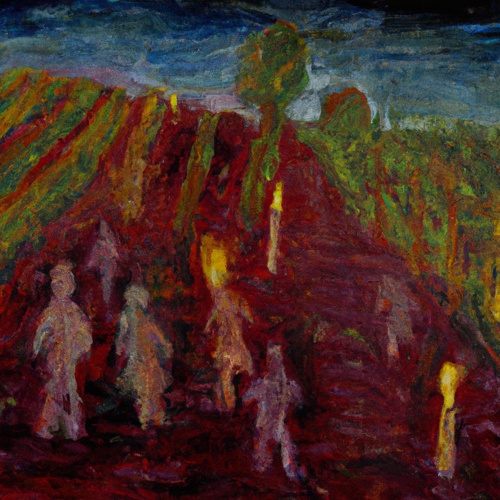 Fackel-Weinwanderung