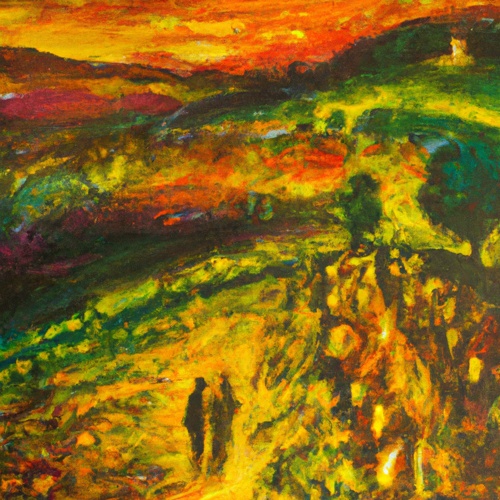 Fackel-Weinwanderung