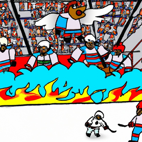 Feuerwehreinsatz bei Heilbronner Falken Spiel erh“alt Fan-Applaus