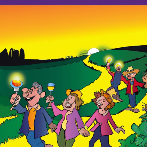 Fackel-Weinwanderung in Heilbronn