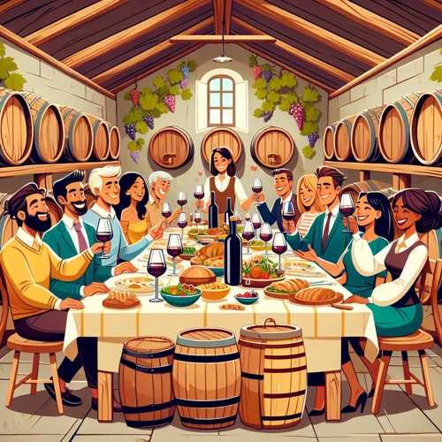 Weintreff in der Alten Kelter Fellbach: Welcher Wein passt zum Essen?