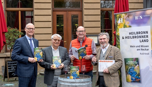 Rudolf Knoll würdigt in seinem neuen Buch den Wein der Region Heilbronn