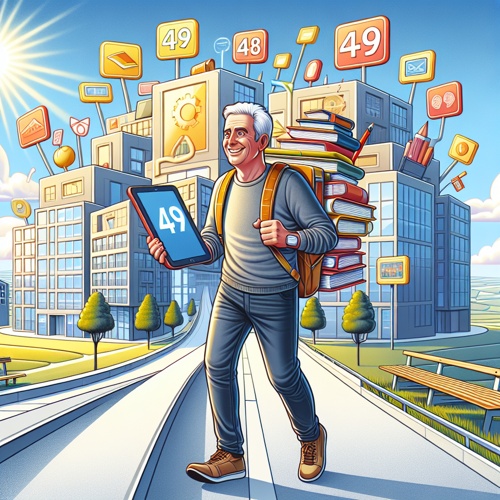 Zukunft des Lernens in Heilbronn: Jens Zimmers Bildungsreise an der DHBW CAS