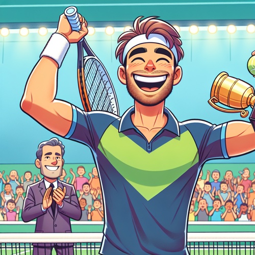 Mikail Cehri triumphiert im Tenniswettbewerb