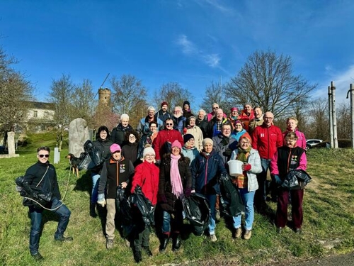 Traditionelle Wald- und Wengertputzete am Wartberg