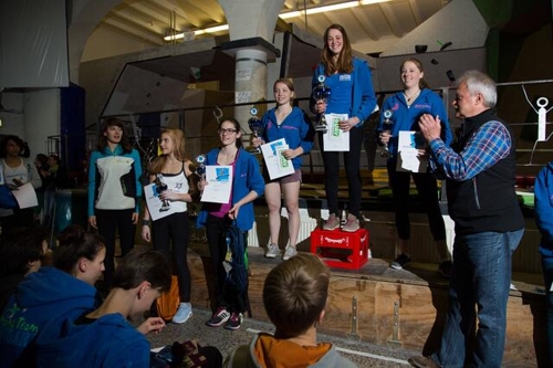 Erfolgreiche Boulderer des DAV in Heilbronn