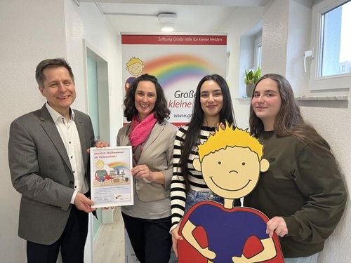 Patenschule: Christian-Schmidt-Schule unterstützt die Kleinen Helden