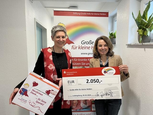 Spende statt Geschenke: Ein Fest für „kleine Helden“