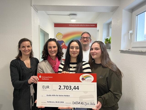 Basar der Kulturen an der Christiane-Schmidt-Schule unterstützt Heilbronner Kinderstiftung