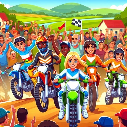 Triumphale Rückkehr der Motocrosser nach Frankenbach