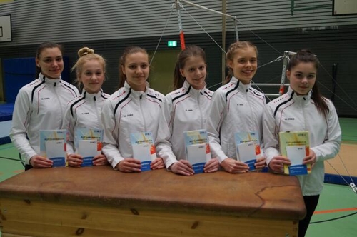 Erfolgreiche Kampfrichterprüfung der TSG Mädchen in Heilbronn