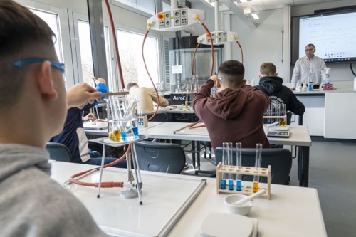 Neue NwT-Räume am Theodor-Heuss-Gymnasium in Heilbronn