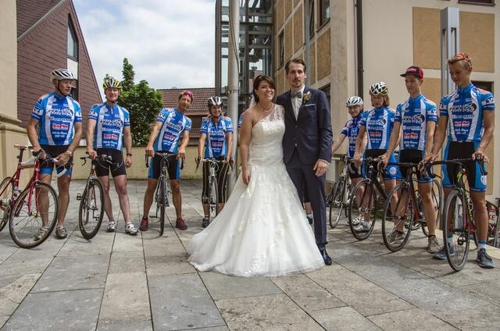 Stimmungsvolle Hochzeit von RSG-Fahrer Patrick Pöhnl