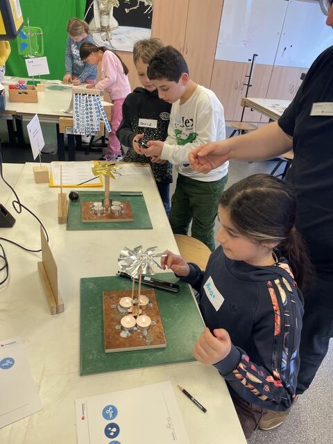 Rosenauschule und Experimenta: Ein Wetterexperiment