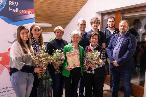 Edith Zoller wird Ehrenmitglied in Heilbronn
