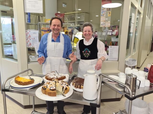 Osterbasar mit Kaffee und Kuchen in Heilbronn