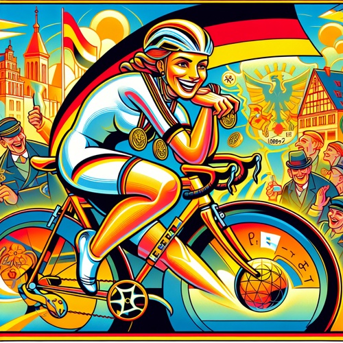 Rennradlerin Gerti Suberg: Weltmeisterin und Deutsche Meisterin