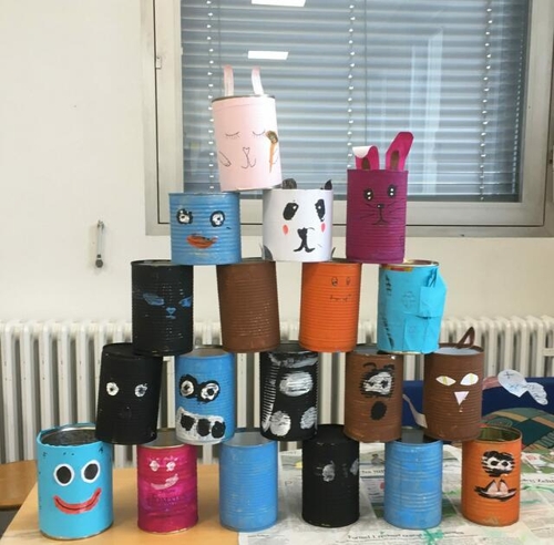 Upcycling-Projekt an der Rosenauschule Heilbronn
