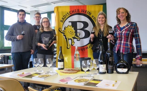 Badische Weinprobe an der Christiane-Herzog-Schule Heilbronn