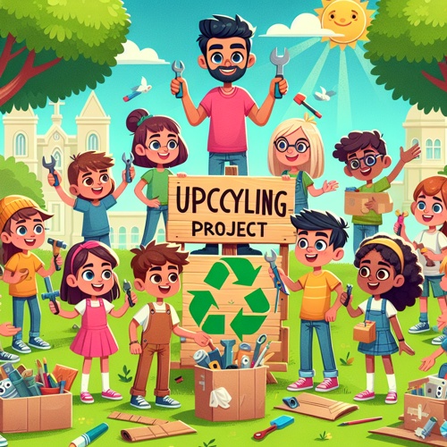 Rosenauschule Heilbronn: Praxisorientierte Bildung durch Upcycling