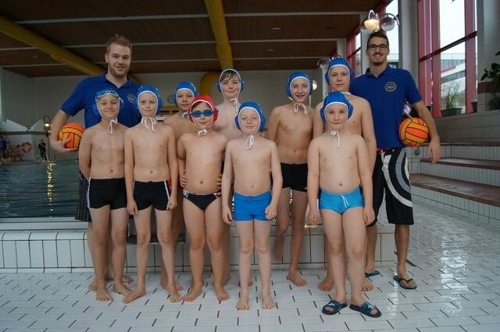 U13-Wasserballer überzeugen bei ihrem ersten Auftritt in Heilbronn