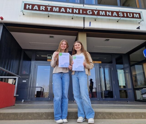 Erfolg für HGE-Schülerinnen beim Jenny Heymann Preis