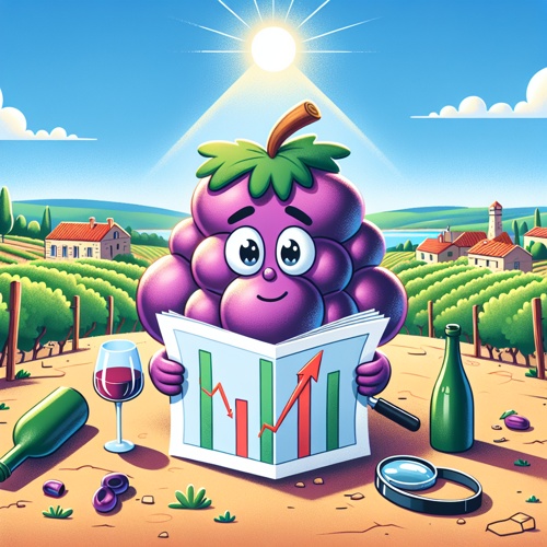 Rückgang des Weinabsatzes in Frankreich