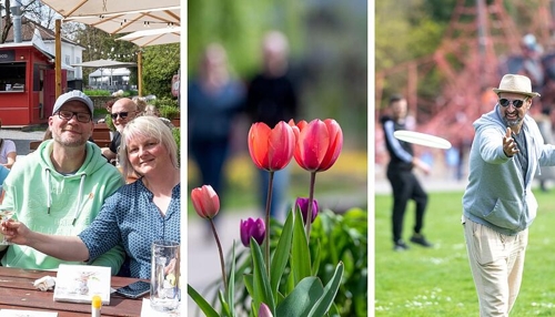 Wie Menschen in Heilbronn den Ostersonntag genießen