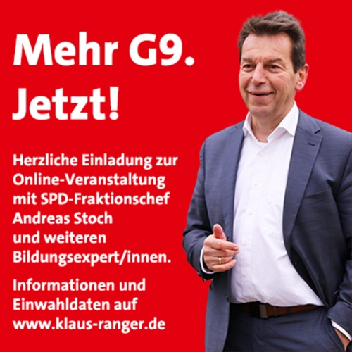 Es braucht mehr G9. Jetzt!: Online-Diskussion in Heilbronn