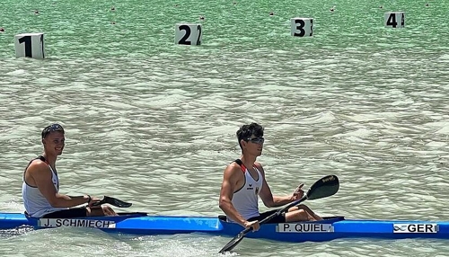 Kanute Julian Schmiech zurück im Wettkampfmodus