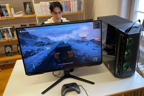 Neuer Gamingbereich in der Stadtbücherei Adelsheim