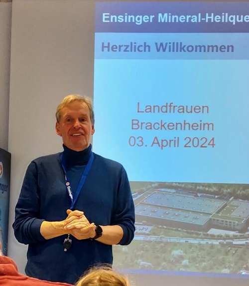 Lehrfahrt der LandFrauen Brackenheim zur Ensinger Mineral Heilquelle GmbH