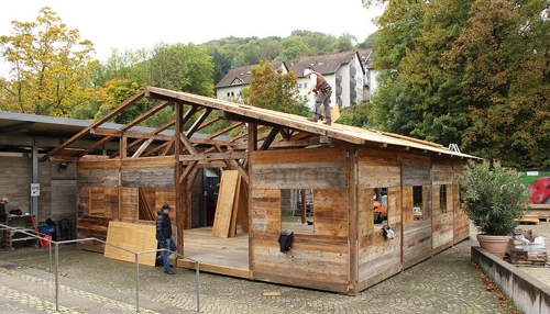 Künzelsauer Biergarten am Kocher eröffnet Wintersaison mit Wein-Begleitung