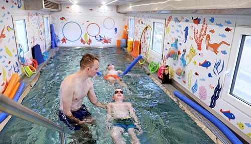 Mobiles Schwimmbad für den Landkreis Heilbronn