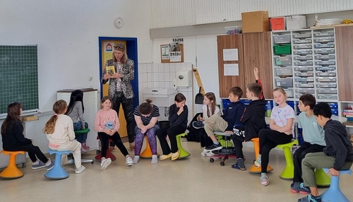 Wüstenroter Schüler gestalten Schulbuchkapitel für Afrika