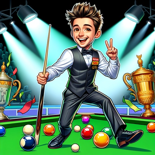 Richard Wienold im Snooker erfolgreich