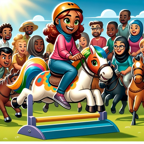 Hobby Horsing in Ditzingen