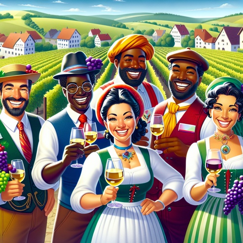 Wahl der Württemberger Weinmajestäten in Bretzfeld