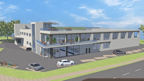 Brötchen und Sport to go: Baubeginn für Drive-in-Bäckerei mit Fitnessstudio