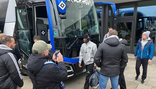 HSV zu Gast im Heilbronner Parkhotel vor Spiel gegen Hoffenheim