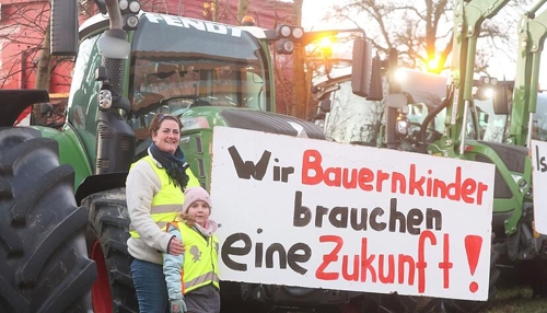Bauernprotest in Bad Wimpfen: Weinbau unter Druck