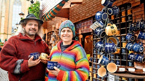 Die Hasenmühle auf dem Weihnachtsmarkt in Heilbronn