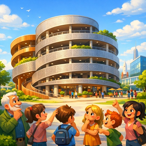 Abriss-Debatte: Parkhaus am Bildungscampus Süd in Heilbronn