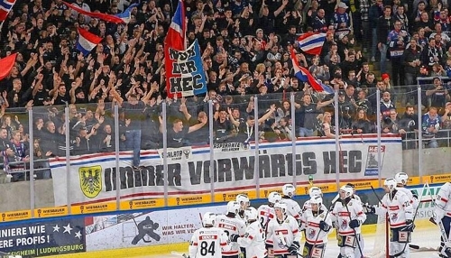 Heilbronner Falken: Spielunterbrechung durch Fans in Erding