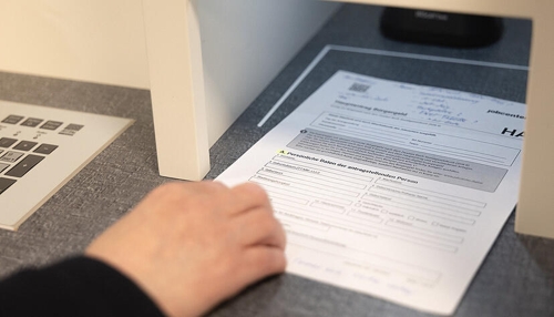 Scan-Station von Bechtle im Jobcenter Heilbronn