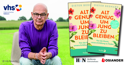 Journalist Dieter Bednarz mit Buchcover